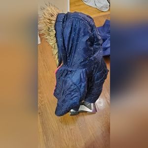 SO Brand Girls Spotted Winter Coat  Size 10/12